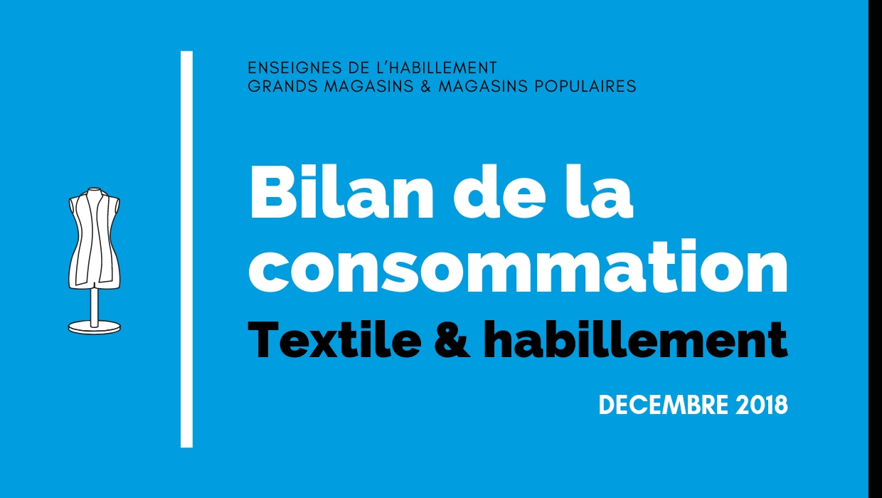 Bilan de la consommation Textile & Habillement en Décembre 2018