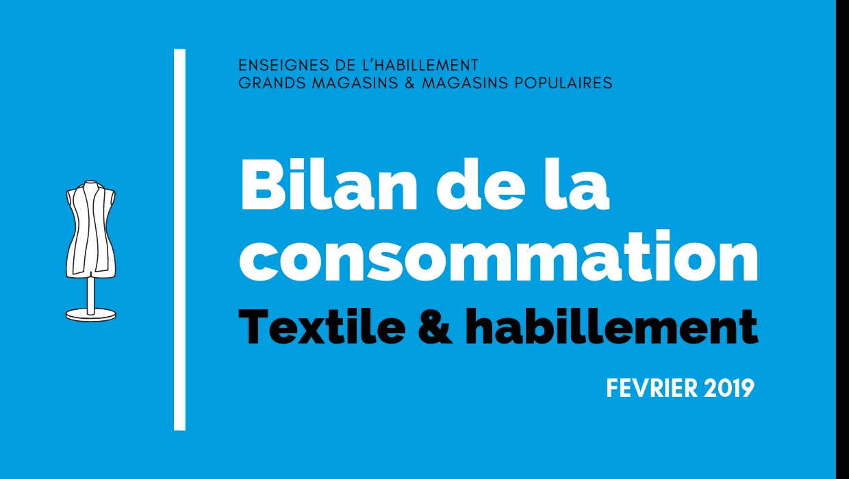 Bilan de la consommation Textile & Habillement en Février 2019