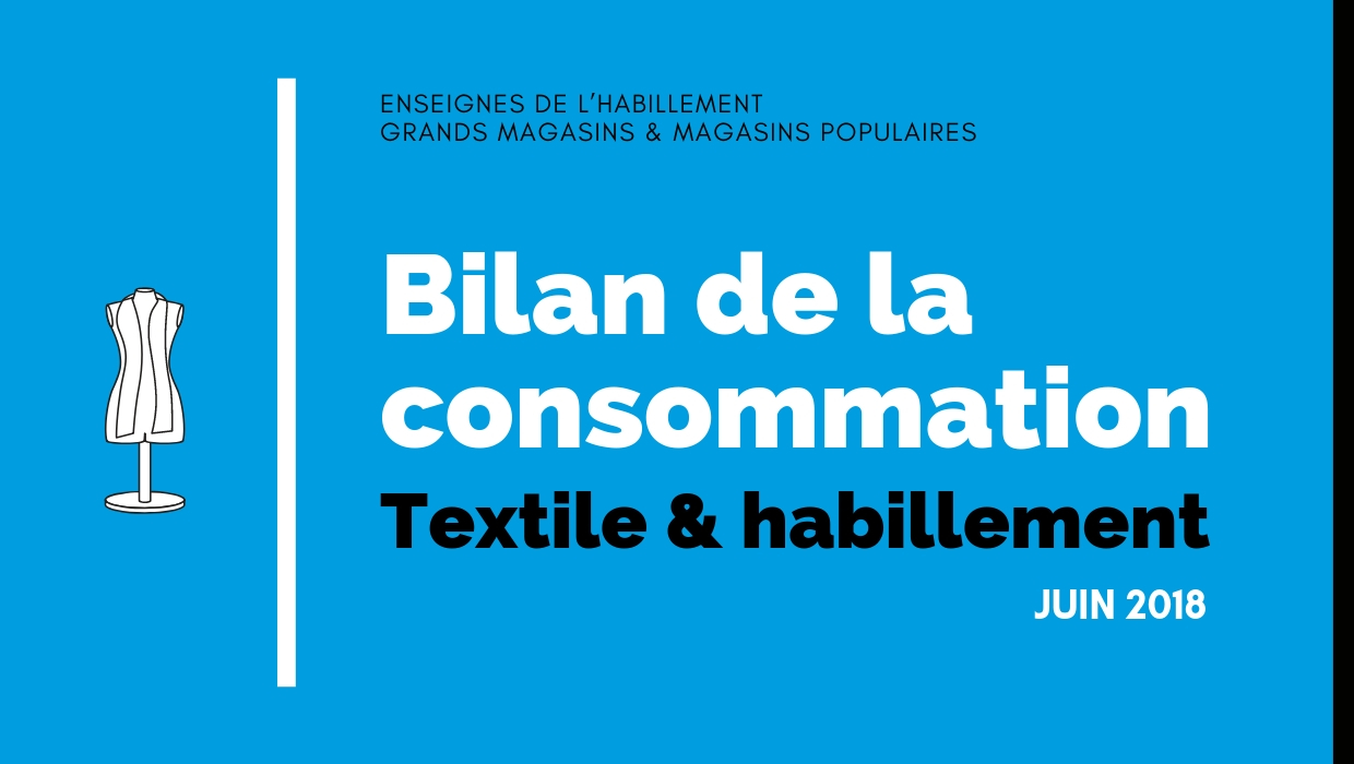 Bilan de la consommation Textile & Habillement en Juin 2018