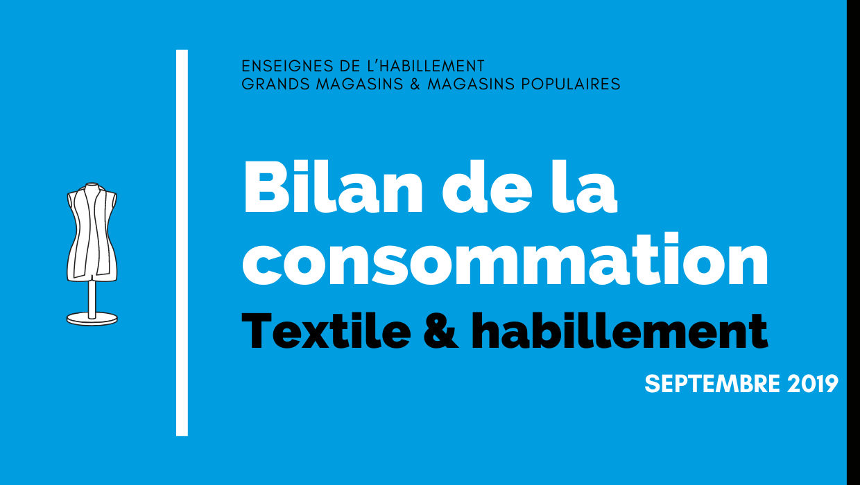 Bilan de la consommation Textile & Habillement et Chaussure en Septembre 2019