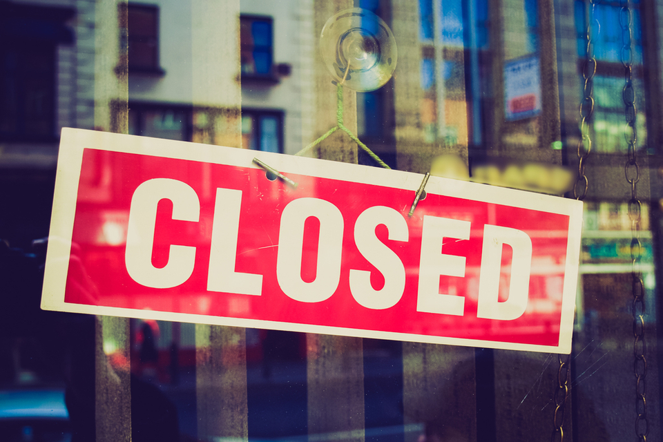 Coronavirus : boutique fermée