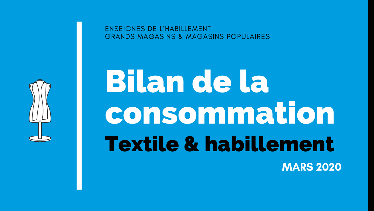 Bilan de la consommation Textile & Habillement et Chaussure en Mars 2020