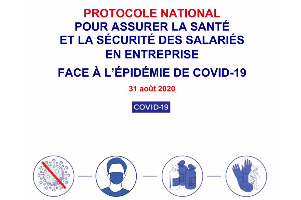 Nouveau protocole pour assurer la santé et la sécurité des salariés en entreprise : découvrez les changements