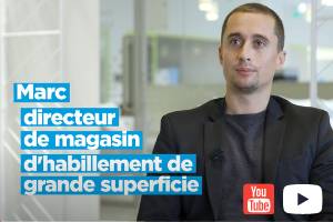 Marc, directeur de magasin