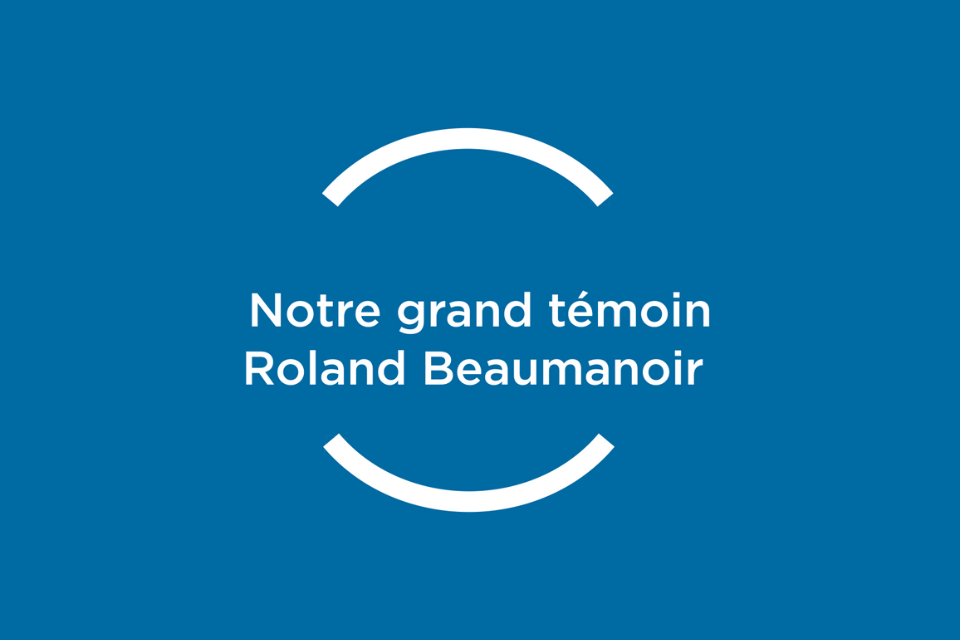 Roland Beaumanoir, grand témoin de notre rencontre annuelle