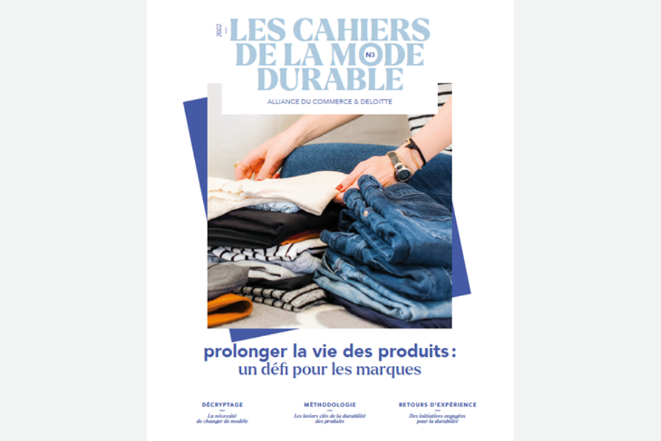 Cahier de la mode durable : prolonger la vie des produits