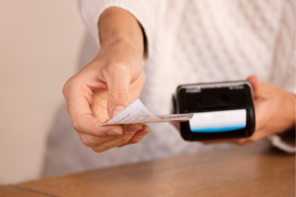 Commission juridique consacrée aux tickets de caisse
